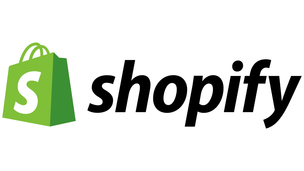 Logo de Shopify - Solution e-commerce SaaS propriétaire pour boutique en ligne